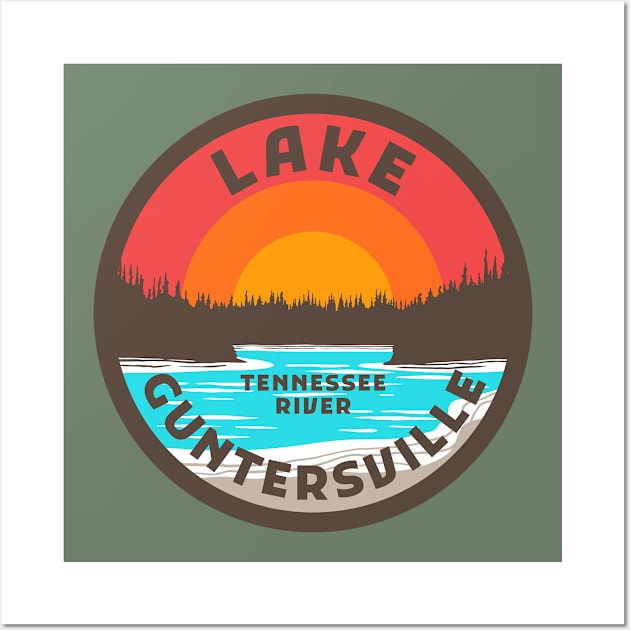 Lake Guntersville • Tennessee River Wall Art by Alabama Lake Life